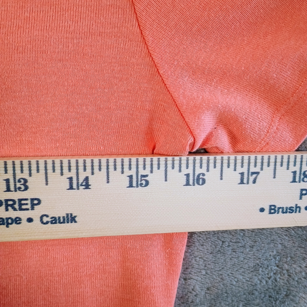 Eddie Bauer Women's Coral V-Neck Top Medium - Picture 4 of 11